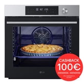 Forno InstaView | 76L Classe A+ | Blue EasyClean, Air Fry, Air Sous Vide, Pizza 300°C, 15 modalità di cottura, Wi-Fi | Inox